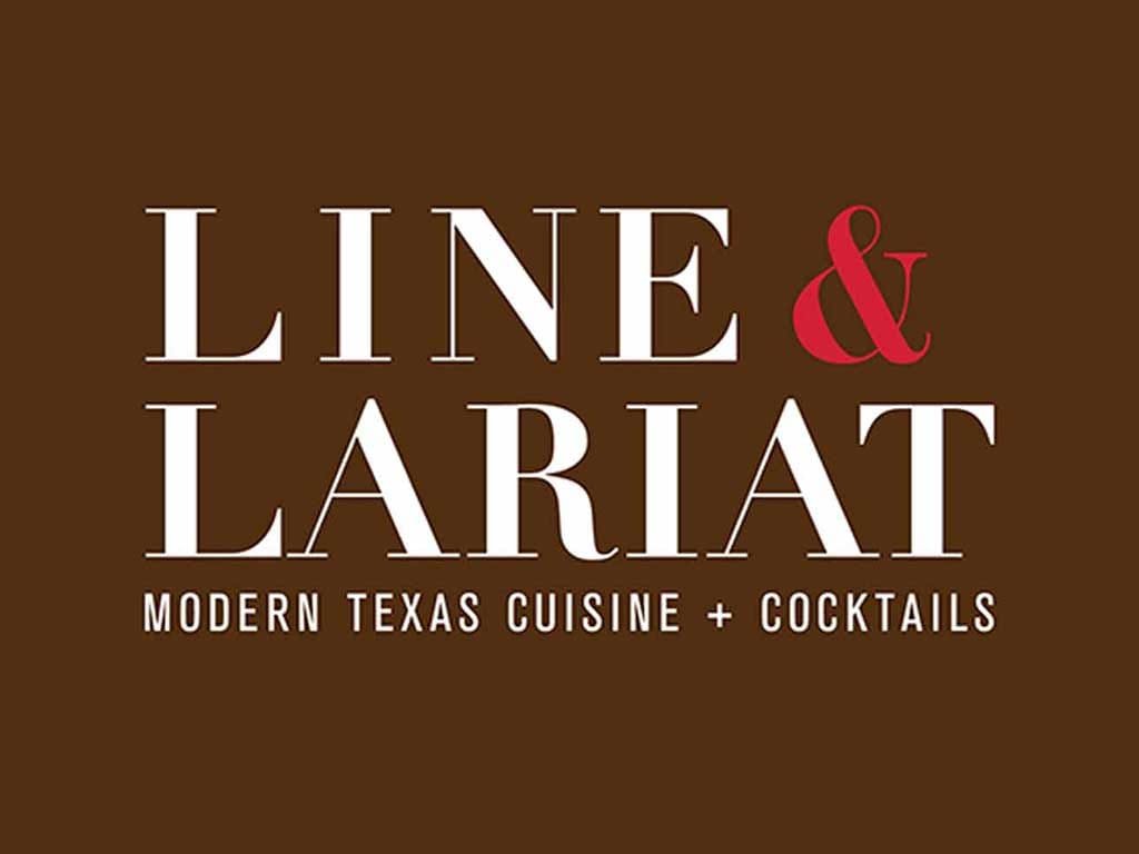 Line and Lariat restaurant branding
